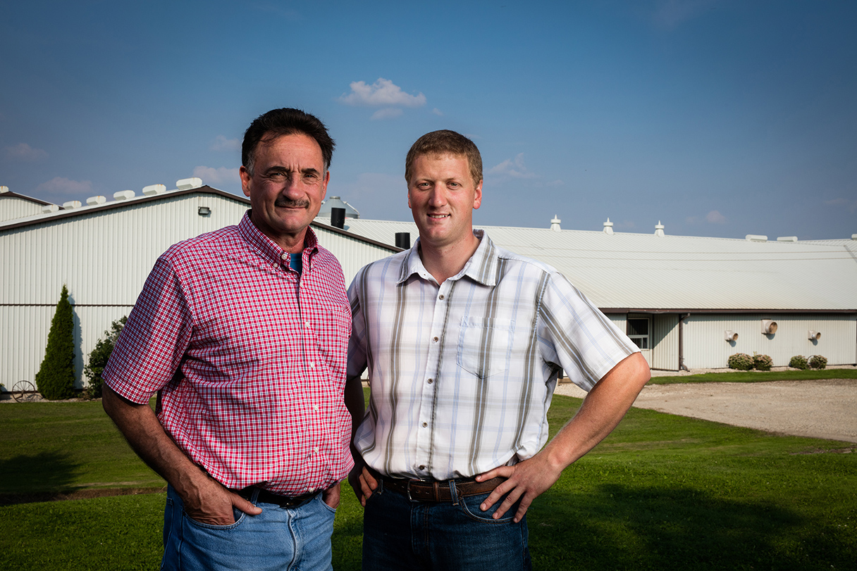 James Reesor and Stan Brubacher