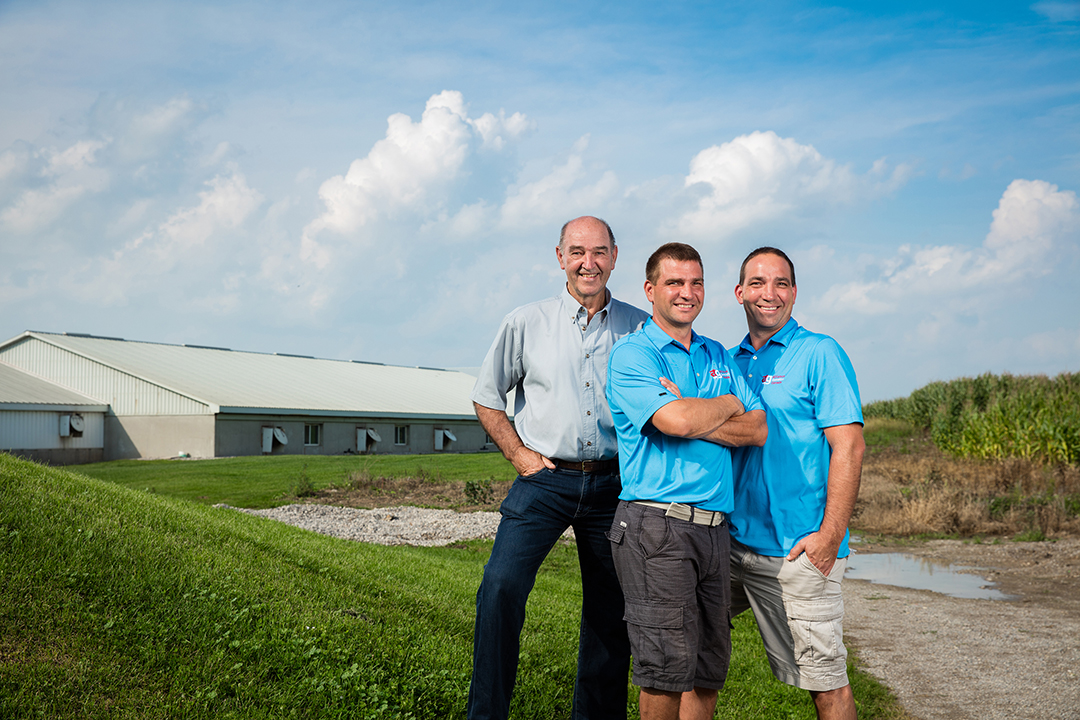 Bob, Jeff and Brent Robinson