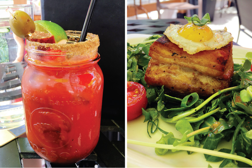 Borealis Ceaser and Pork Belly