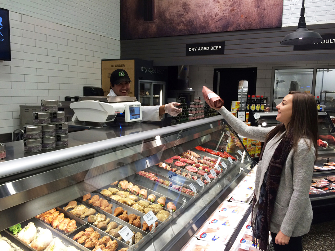 Michael-Angelos's meat counter