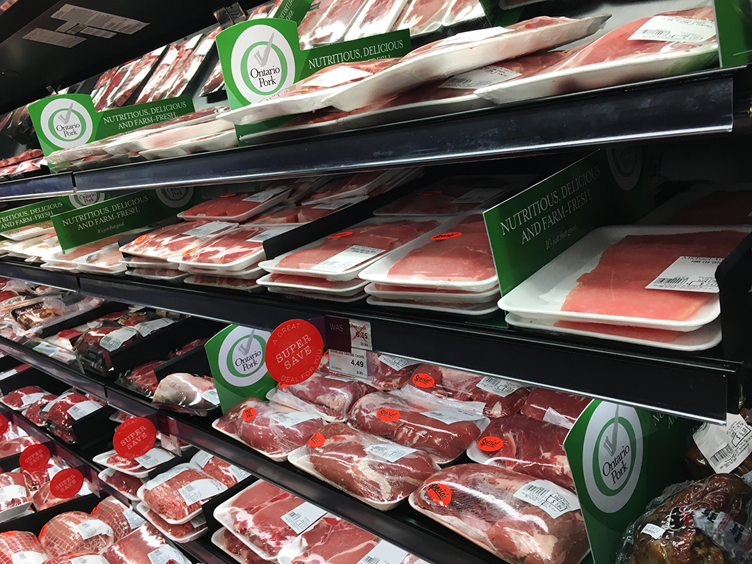 Michael-Angelo's meat counter